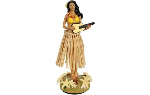 Dancing hawaiian hula girl car - dancing,