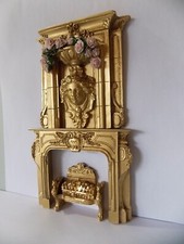 Dolls House Ornate  Fire Place