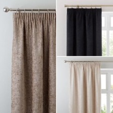 Dunelm Chenille Heavy Curtains