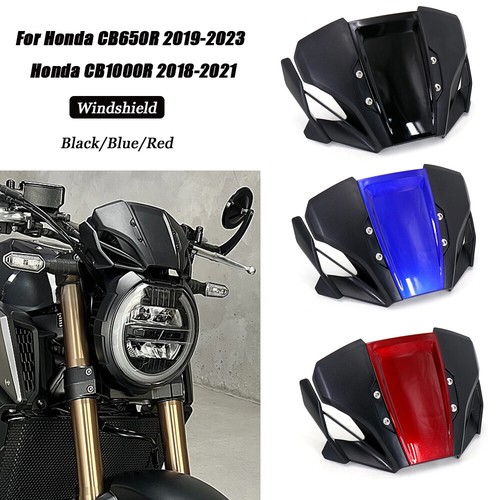 Motorcycle front windshield - front,