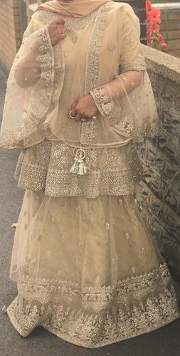 Beautiful beige indian lengha - beautiful,