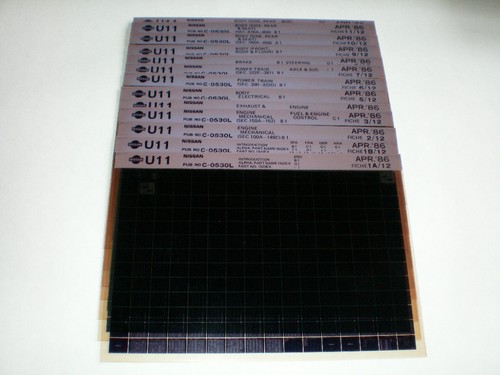 Microfich spare parts