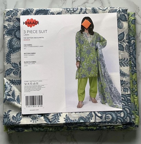 Khaadi embroidered floral - embroidered,