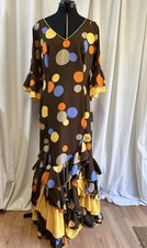 Vintage Spanish Flamenco Dress