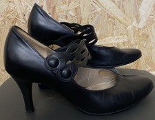Ladies Gabor Leather Mary Jane Shoes. Uk5 Eu38. Black. Strap. LOVELY
