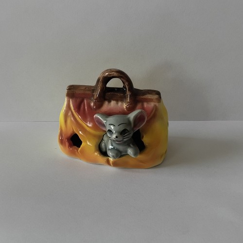 Japanese kitsch ceramic mouse - kitsch,