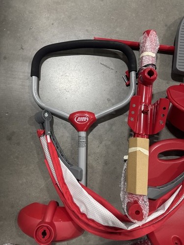 Red radio flyer stroller - radio,