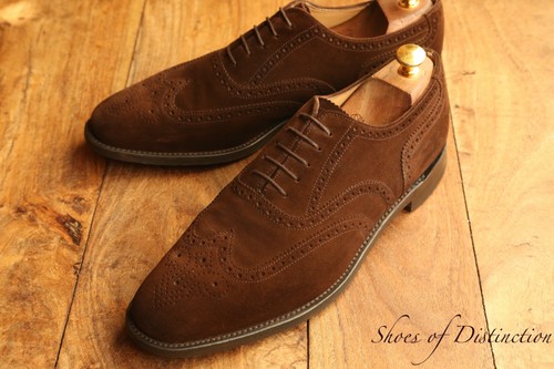 Loake shoemakers brown suede - loake,