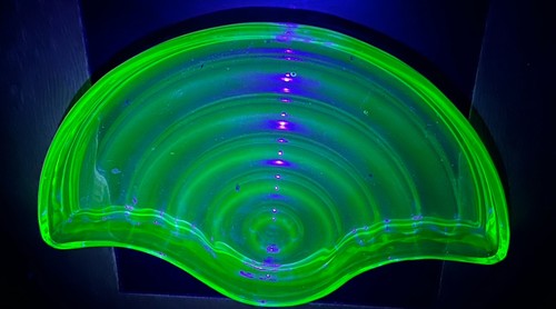 Vintage art deco uranium green - vintage,