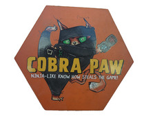 COBRA PAW - NINJA CAT TILE GAME - GREAT FAMILY FUN. COMPLETE. SUPERB CONDITION 