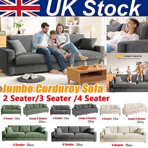 Corduroy sofa seater modern - sofa,