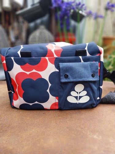 Orla kiely floral pattern - floral, red
