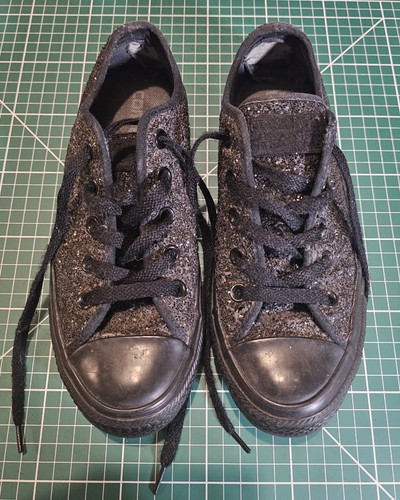 Converse ctas black glitter - converse,