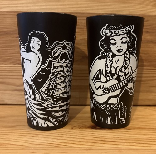 Sailor jerry plastic - sailor, cups