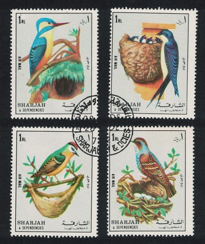 Birds sharjah 1972 - 1972, cto