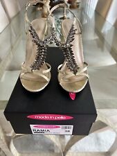 Moda In Pelle Gold Embellished