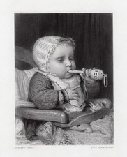 Albrecht Samuel Anker SIGNED