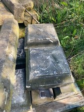 Reclaimed Yorkstone Gate Post Caps