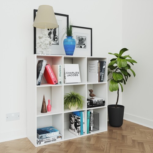 White tier cube storage - 9,