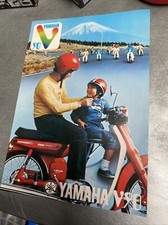 Rare Yamaha V90 Motorcycle Sales Dealer Brochure