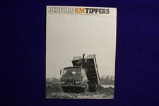BEDFORD KM TIPPER CHASSIS TRUCK LORRY BROCHURE LITERATURE TECHNICAL DATA 1968