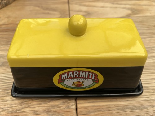 Marmite butter ceramic dish - ceramic,