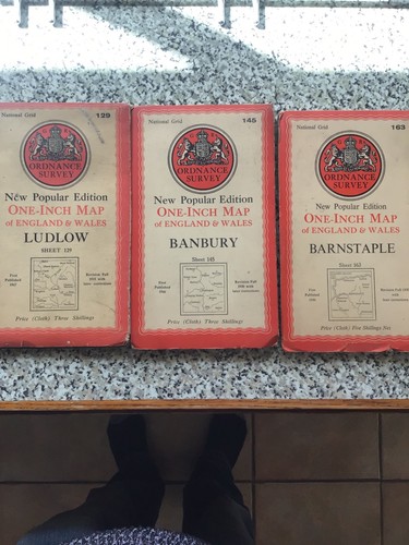 Old map cloth - ,