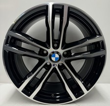 Genuine BMW 19” 3 4 Series 704 M Sport Rear Alloy Wheel 8.5J Black Refurbished