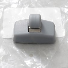 2x Sun Visor Clip Grey For VW
