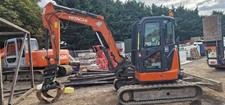 Hitachi ZX48U Excavator c/w Dehaco selector grab, shear & muncher & MSB breaker