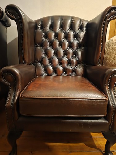 Antique tan leather - antique,