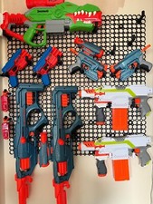 Nerf Gun Holder Storage Rack | Modular Wall Mount Organizer (1 pack 20x20cm)