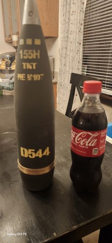 155mm artillery shell replica - 155mm,