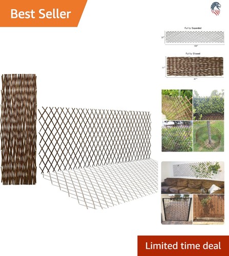 Expandable willow trellis for - willow,