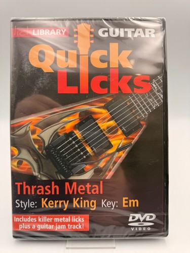 Lick library dvd guitar - library,