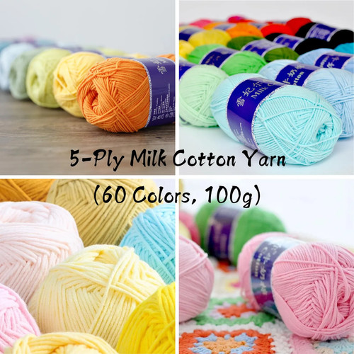Ply milk cotton - cotton, yarn