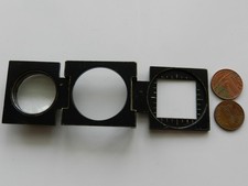 A VINTAGE BRASS & LACQUER FOLDING MAGNIFYING GLASS, MAP READING. MADE in JAPAN.