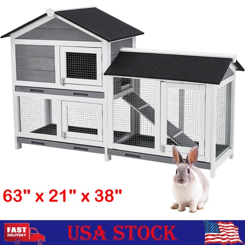 Outdoor indoor bunny hutch - bunny,