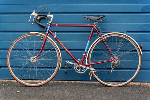 Vintage bicycle hand built - hand,