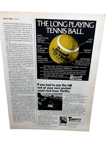 1976 tretorn tennis - tretorn, ball