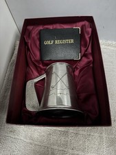 Pewter Tankard Golf Register