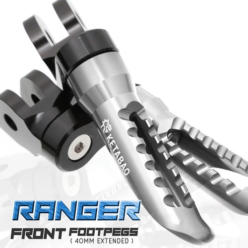 Titanium ranger front - titanium, foot