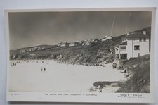 Polzeath Cornwall RP Postcard