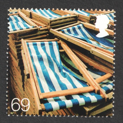 2007 69p deckchairs beside - 2007,