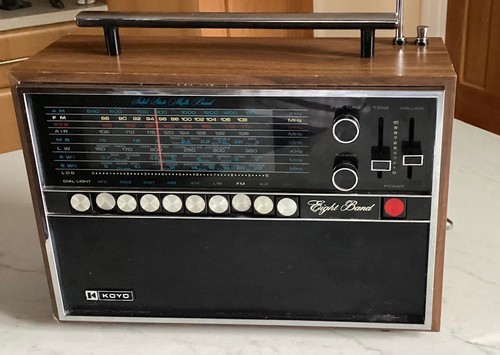 Vintage koyo radio model - vintage,