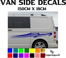 Van Side Wave Decal for