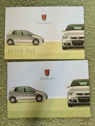 Rover city brochure - city, in