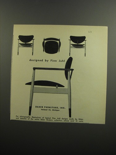 1952 baker furniture - 1952,
