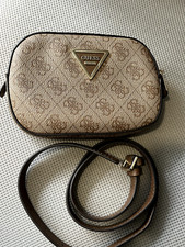 Guess Brown Logo Belt Bag