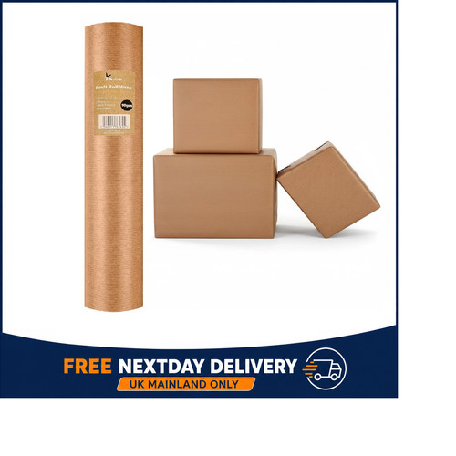 Brown kraft wrapping paper - brown,